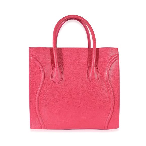 Celine Pink Leather Phantom Luggage Tote - Picture 3 of 7
